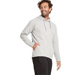 Boody Men's Weekend Pullover Hoodie Grey Marl str. L