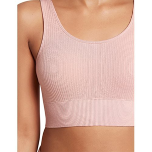 Boody Ribbed Seamless Bra dusty pink str. S