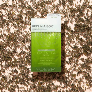 Voesh Pedi in a Box, Green Tea, 3-step