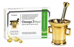 Pharma Nord Omega 3 Phyto, 60kap. BEDST FØR 311024