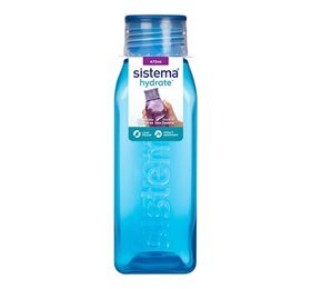 Sistema Drikkedunk firkantet 475 ml ass. farver, 1stk.