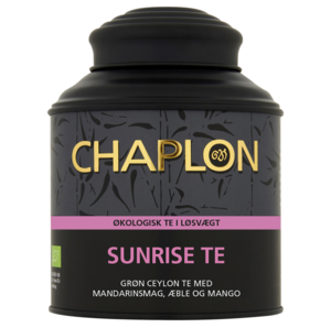 Chaplon Te Sunrise Grøn Te Dåse, 160g.