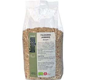 Biogan Jasminris fuldkorn Ø, 1kg.