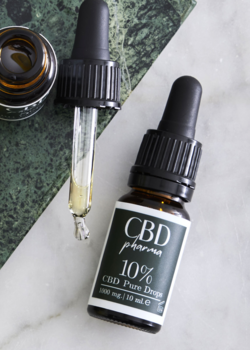 CBD Pharma Pure Drops 10%, 10ml.