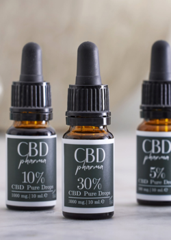 CBD Pharma Pure Drops 30%, 10ml.