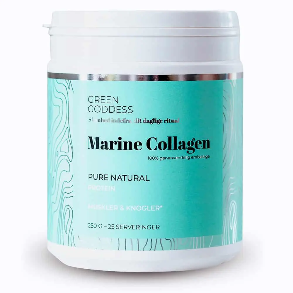 Green Goddess Marine Collagen Pure Natural, 250g. - Green Goddess - 239,20