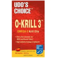 Udo's Choice O-Krill 3 500 mg, 60kap.