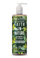 Faith in nature Håndsæbe alge ekstrakt, 400ml.