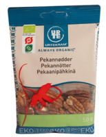 Pekannødder Ø, 50g