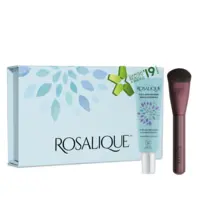 Rosalique 3 i 1 Anti-Rødme Creme og Miracle Foundation Brush Gaveæske