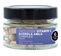 Cosmoveda Vitamin C m. acerola og amla Ø, 80kap