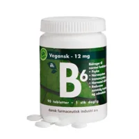 DFI B6 12mg vegansk, 90tab