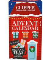 Clipper Økologisk Julekalender Teæske, 24br.