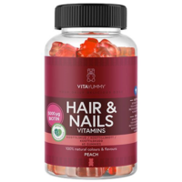 VitaYummy Hair & Nails Peach, 60gum.