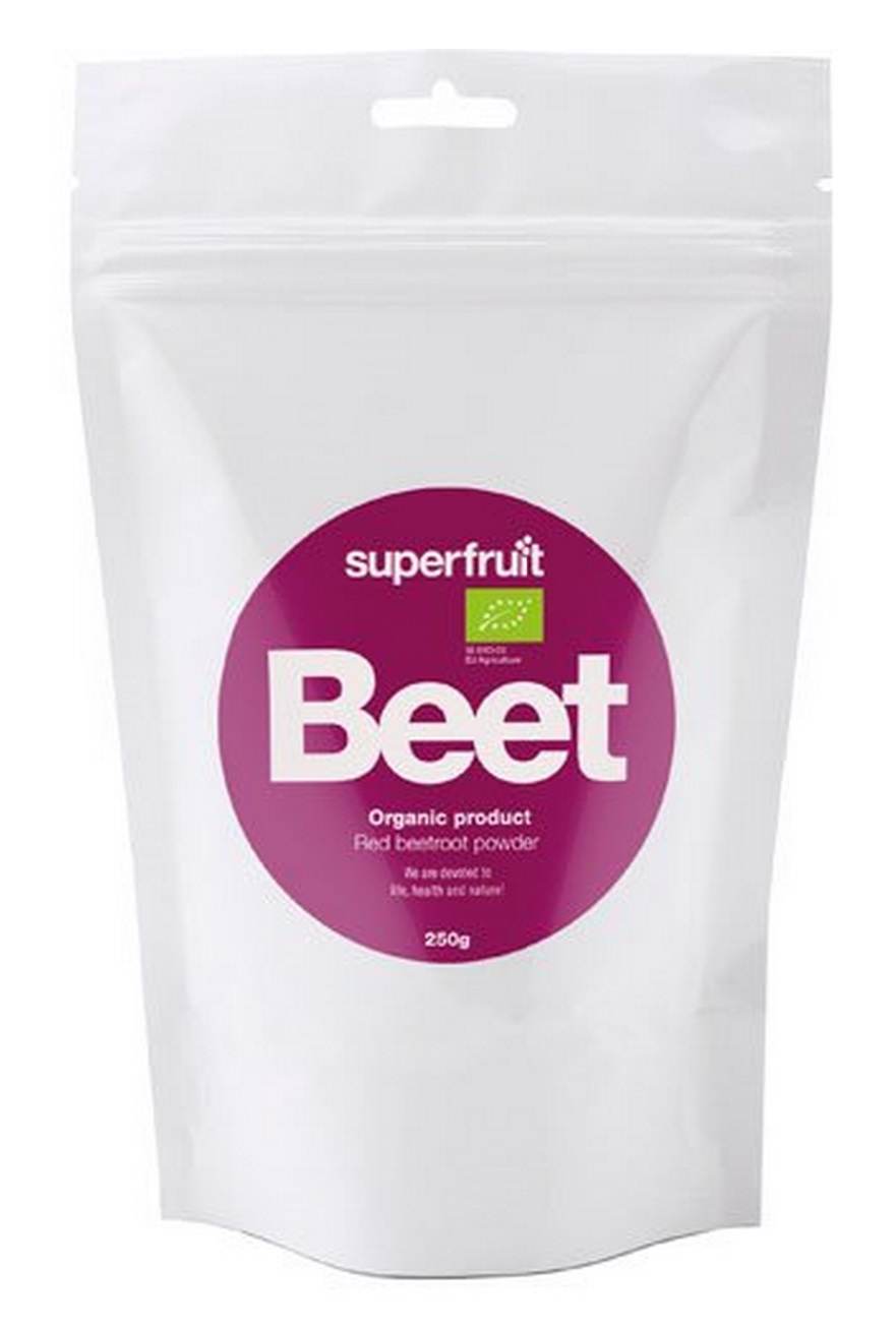 Beet pulver Ø Superfruit, 250g.