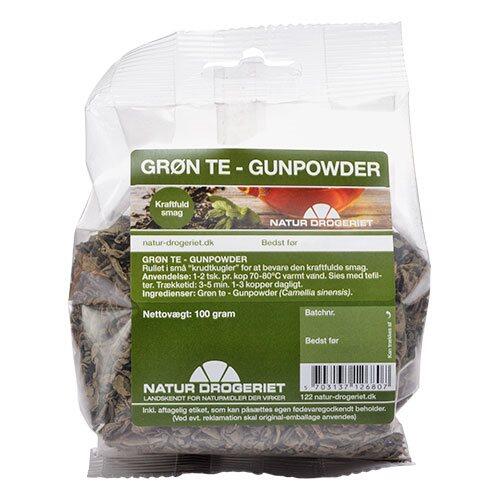 Grøn te gunpowder Ø, 100g.