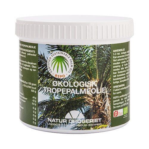 Palmeolie Ø Ægte trope Natur Drogeriet, 350 ml