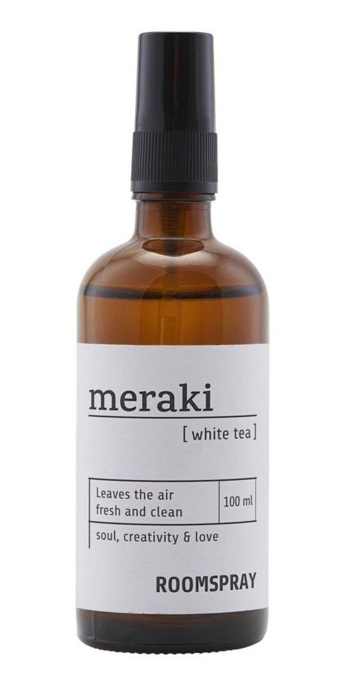 Meraki Roomspray, White tea, 100ml.