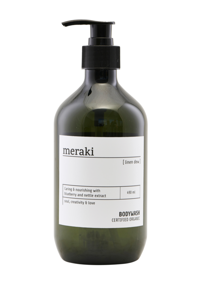 Meraki Body wash, Linen dew, 490 ml