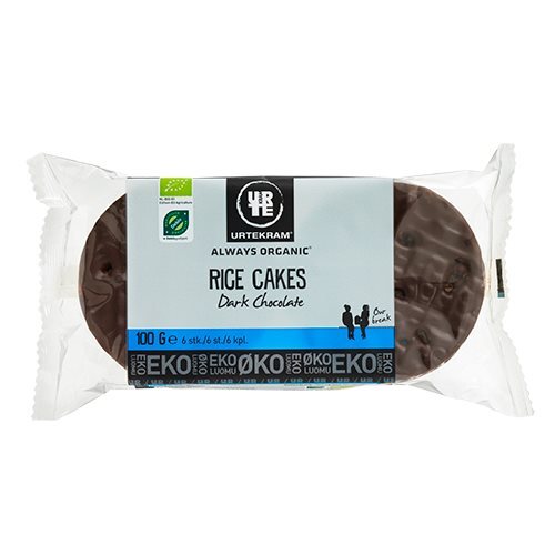 Riskager mørk chokolade Ø, 100g