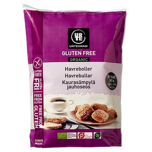 Urtekram Bagemix til havreboller Ø, 440g