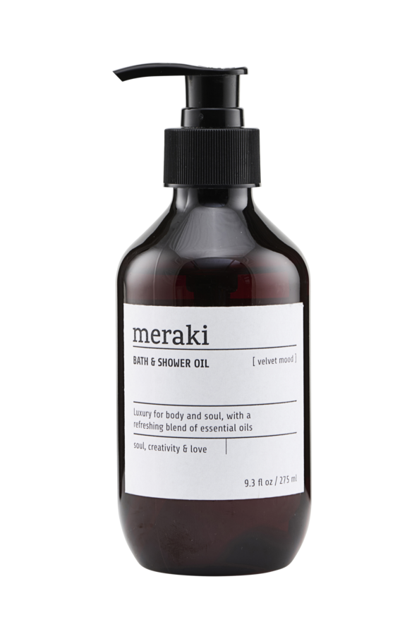 Meraki Bath & Shower oil Velvet mood, 275 ml.