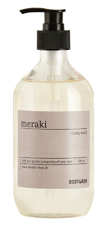 Meraki Body wash, Silky mist, 490 ml.