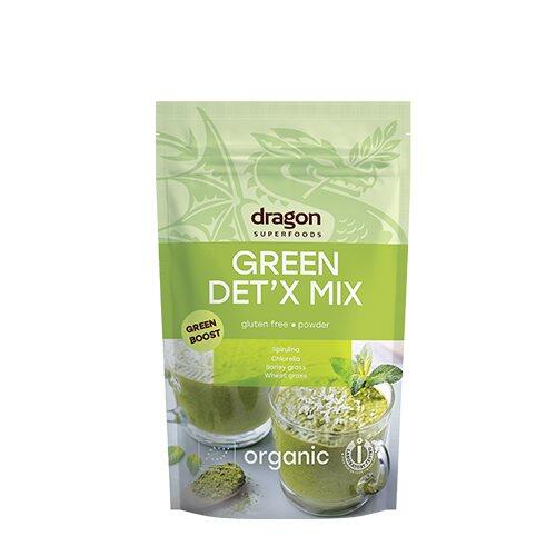 Se Dragon Superfoods Green Det ´X Mix Ø, 200g hos Ren-velvaereshop.dk