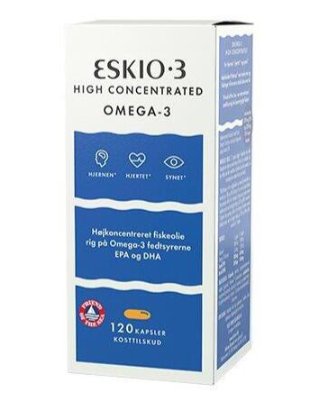 Eskio-3 High Concentrated omega-3, 120kap.