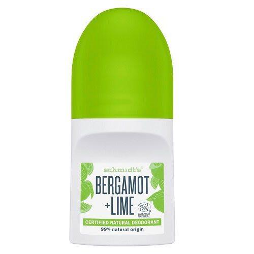 Schmidt´s Roll-On Deodorant Bergamot & Lime, 50ml.