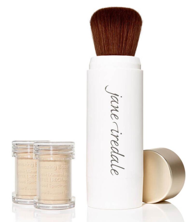 Jane Iredale Amazing Base LIGHT BEIGE Refillable Brush