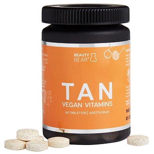 Billede af Beauty Bear Tan vitamin tabletter, 60tab hos Ren-velvaereshop.dk