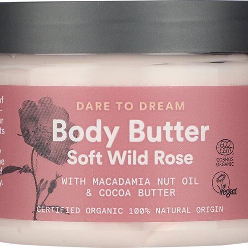 Billede af Urtekram Body Butter Soft Wild Rose, 150ml hos Ren-velvaereshop.dk