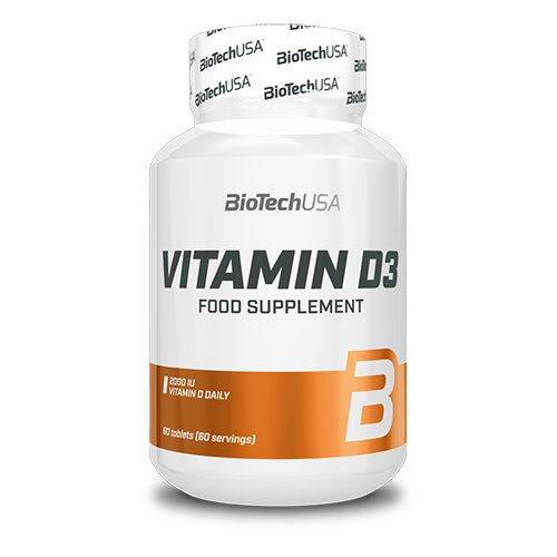 BioTech Vitamin D3 tabletter, 60tab.