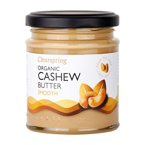 Clearspring Smørepålæg Cashew Smooth Ø, 170g