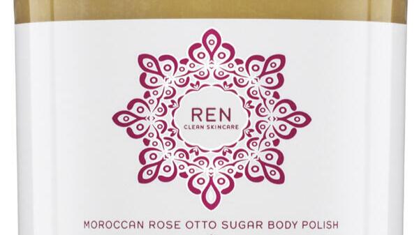 REN Clean Skincare Moroccan Rose Otto Sugar Body Polish, 330ml.