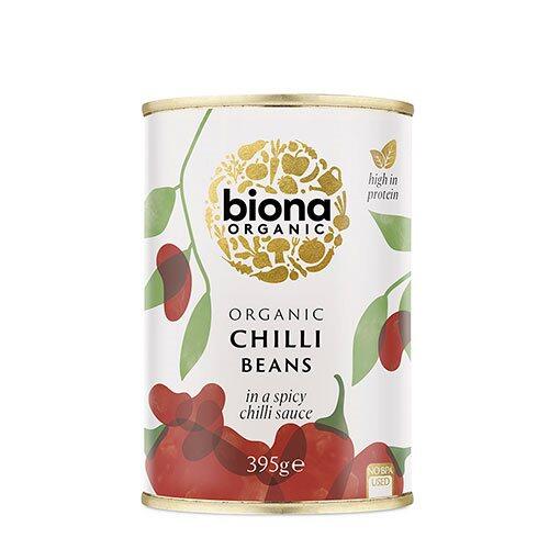 Billede af Biona Organic Chilli Beans røde kidneybønner i chili Ø, 395g