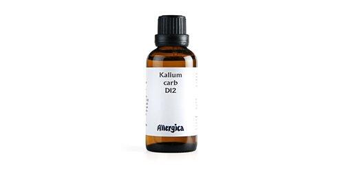 Allergica Kalium carb. D12, 50ml.