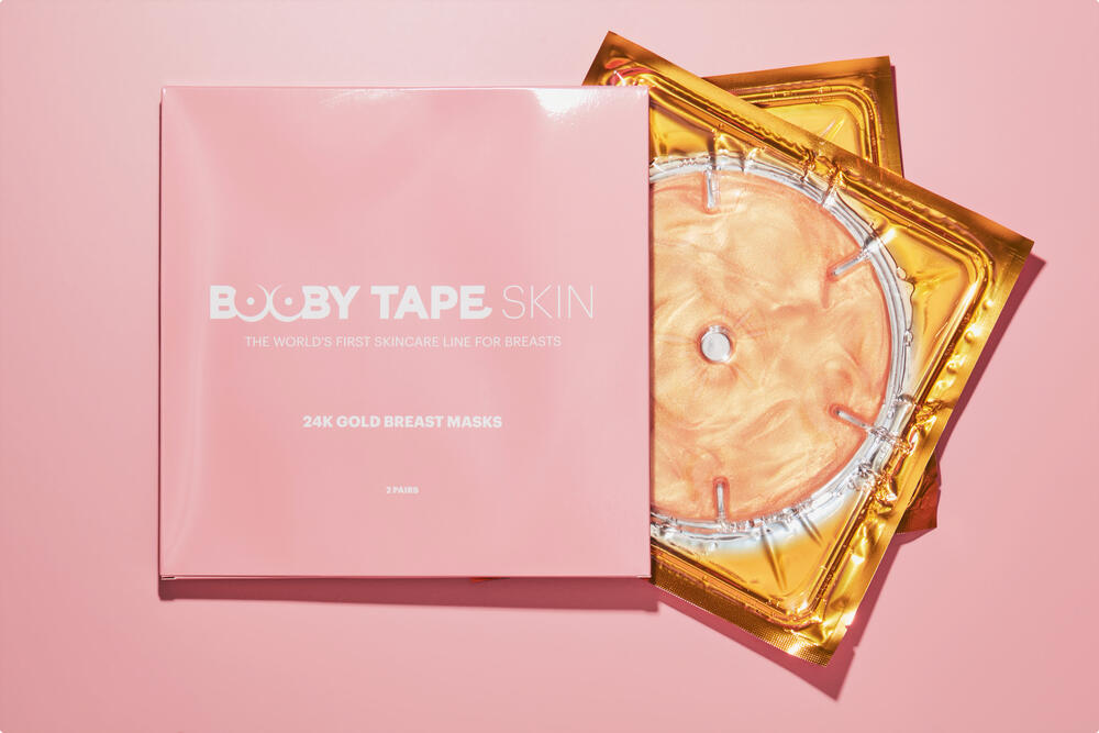 Booby Tape Skin 24K Gold Breast Masks –