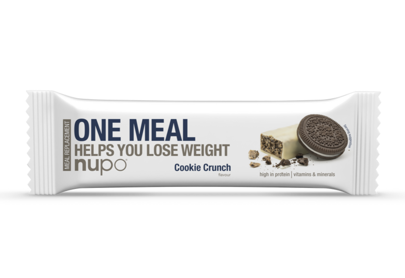 Billede af Nupo One Meal Bar Cookie Crunch 60g, 1. stk.