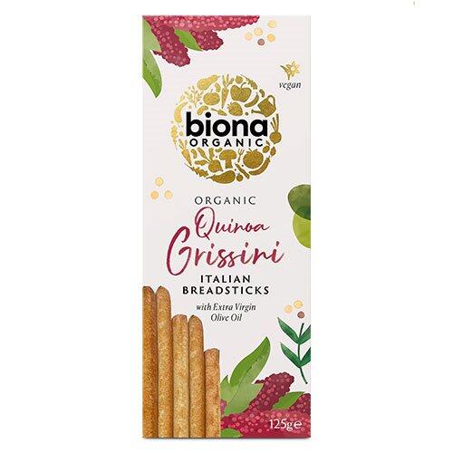 Billede af Biona Organic Grissini m. Quinoa italienske brødstænger Ø, 125g