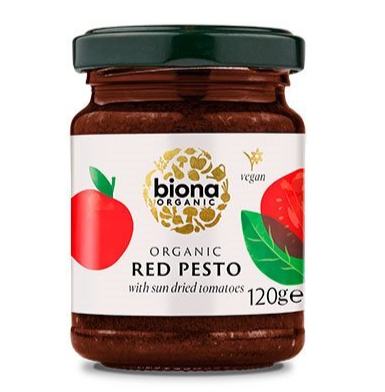 Billede af Biona Organic Pesto rød Ø, 120g