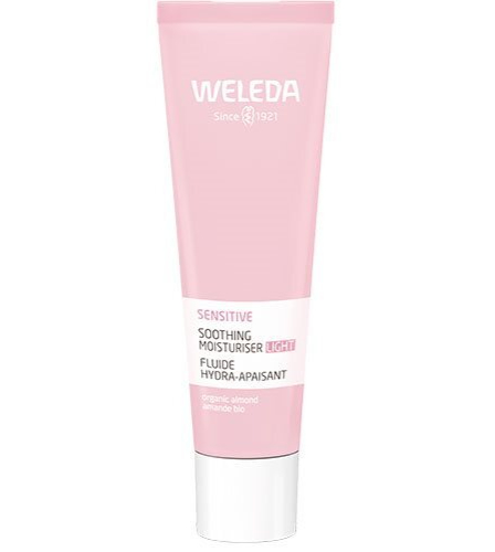 Weleda Sensitive Soothing Moisturiser Light, 30ml.