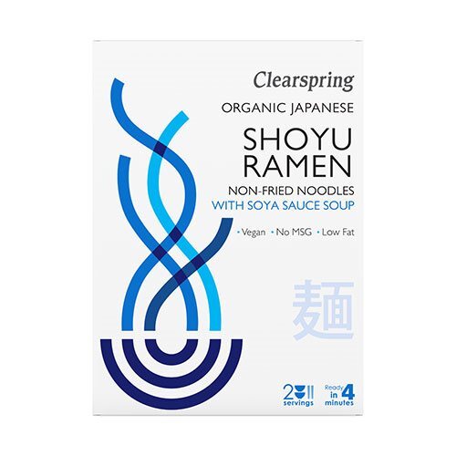 Clearspring Ramen nudler m. Sojasuppe Ø, 2x105g