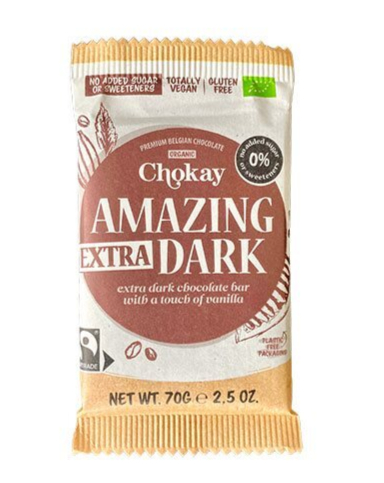 Chokay Bar Amazing Extra Dark Ø, 70g