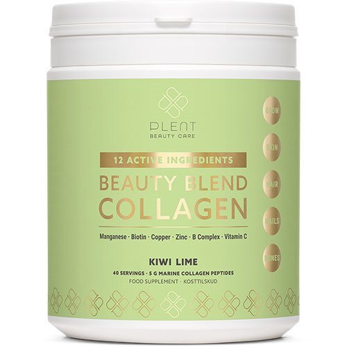 Plent Beauty Blend Collagen Kiwi Lime, 277g