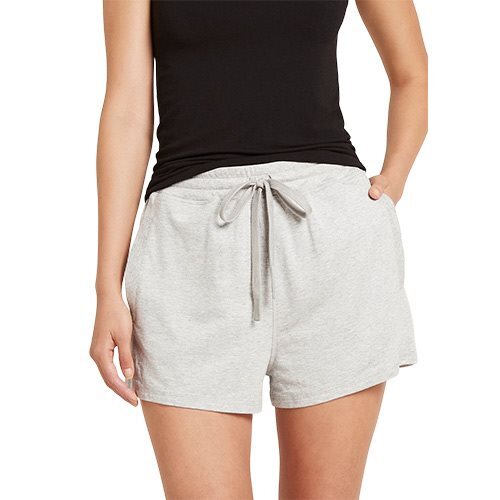 Boody Women´s Weekend Sweat Shorts Grey Marl str. S