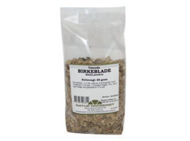 Natur-Drogeriet Tørrede birkeblade, 80g