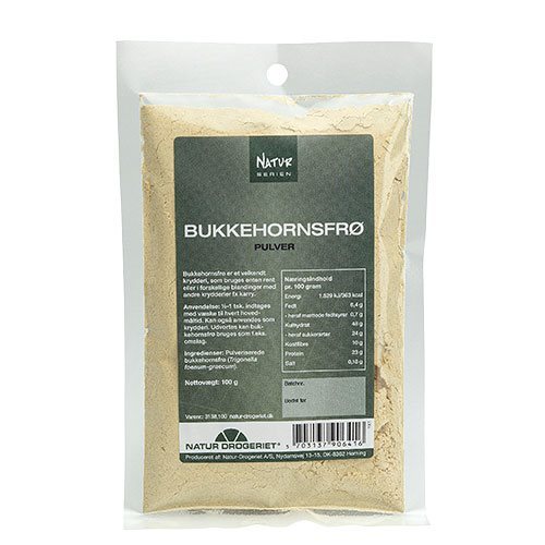 Natur-Drogeriet Bukkehornsfrø pulver, 100g