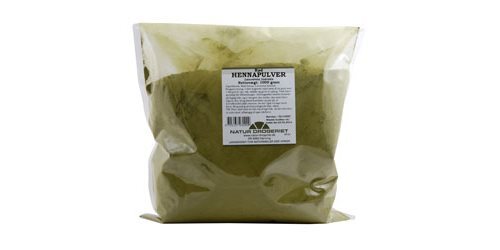 Natur-Drogeriet Hennapulver rød, 1kg